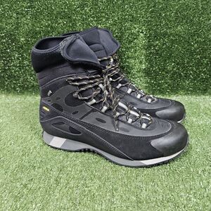 Asolo Boots Elysium GTX Gore-Tex Black Fur Lined Waterproof Hiking Boots Mens 10